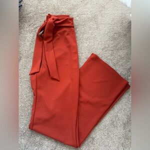 Windsor Rust Tie-Waist Pants